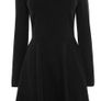 Karen Millen High Neck Zip Black Jersey Dress Image 7