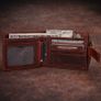 Genuine Leather Wallet Luxury Handmade RFID Secure Wallet Image 4