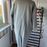 coat Paisie grey coat with tie belt oversized size 10 Image 6