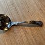 Vintage Sheffield Silver Plate Sauce Ladle with Kings pattern Image 3