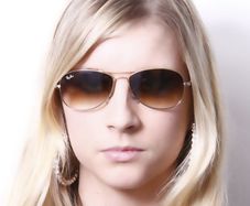 Sunglasses Rayban cockpit woman