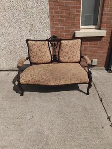 edwardian /victorion parlour settee