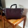 Zara Burgundy  Tote Bag Image 5