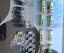 8 x Smith & Locke Heavy Duty Tubular Mortice Latch 78mm Case