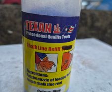 builders chalk powder