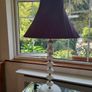 Lamp with Purple Lampshade - Only 15 Image 3