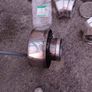 stove flue parts,2 45 degree  bends,, 1 cowl, finishing plate Image 2