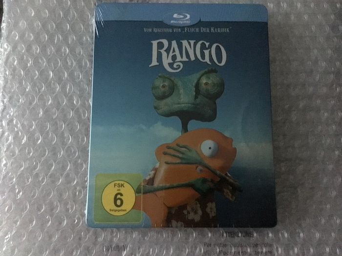 Rango Blu Ray Steelbook Rare