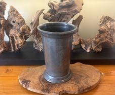 Antique James Dixon & Sons Sheffield Pewter Pub Measure