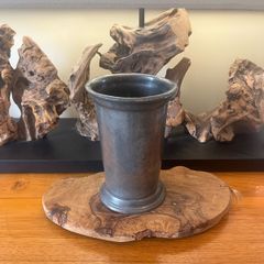 Antique James Dixon & Sons Sheffield Pewter Pub Measure