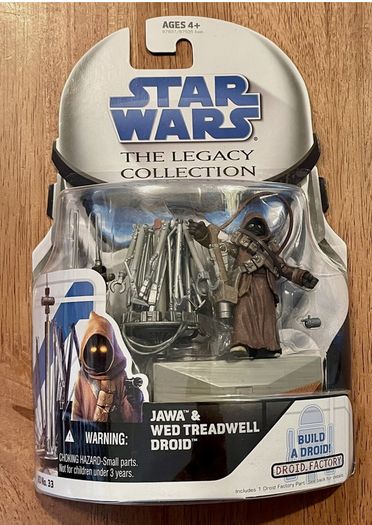 Star Wars Legacy Collection Jawa & Wed Treadwell BD 33 R5-A2