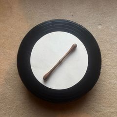 McNeela bodhran & carrying case & tipper