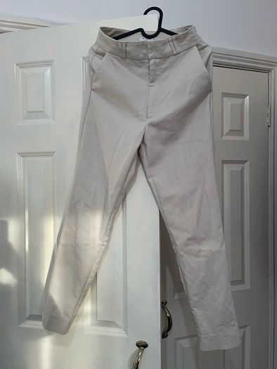 Stradivarius Cream Trousers