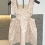 Girls Cream & Pink Pinafore Dress from GAP Age 3 / EU  98 cm Image 7