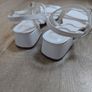 White Sandals for Summer or Bridal Image 4