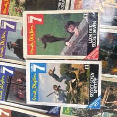 Vintage secret Seven Books