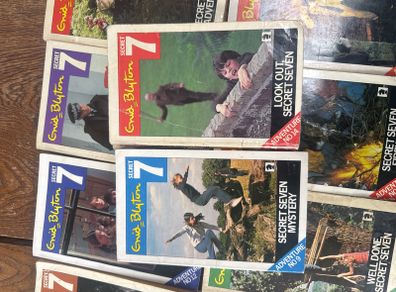 Vintage secret Seven Books