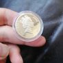 1990 Cook Islands Silver Proof Coin Image 2