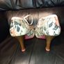 Floral Print Heels with Tassels Image 4