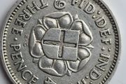 1917 - 1941 UK Threepence