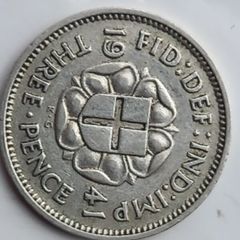 1917 - 1941 UK Threepence