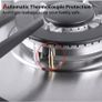 gas hob with 5 burners Image 6