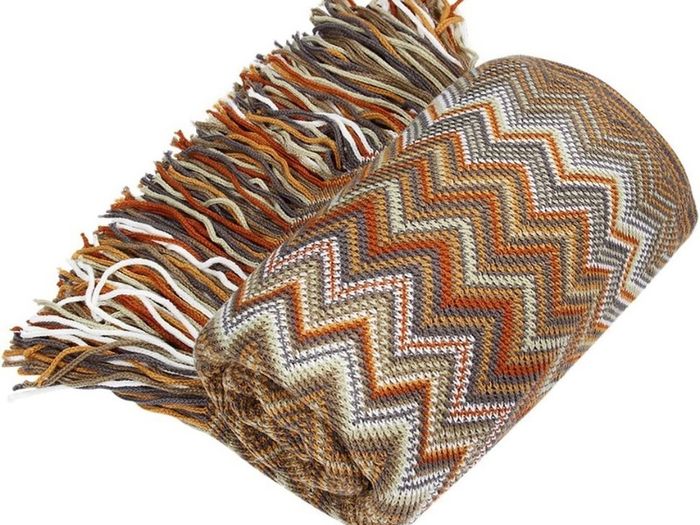 Bohemian Style Sofa Throws Warm Thick Armchair Cover Soft Blanket, 130 cm x 160 cm (MULTIPLE COLOURS)