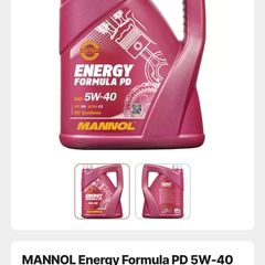 5W-40 5L engine oil with oil filter BNIB