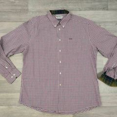 Barbour Button Down Check Oxford Shirt Mens XXL