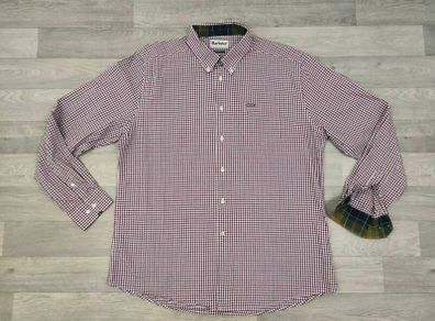 Barbour Button Down Check Oxford Shirt Mens XXL