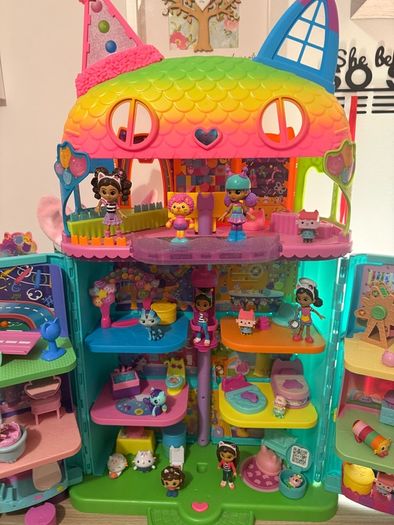 Gabby's Rainbow Dollhouse