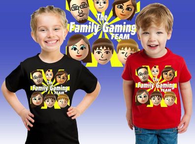 The Family Gaming Team T Shirt FGTeeV Nerd Roblox shirt Gift Kids Children Tee Top