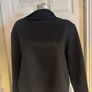 Black jacket cover up size UK 16/18 EU44/46 Postage included Image 3