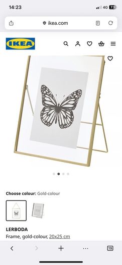 Gold photo frames for wedding table numbers