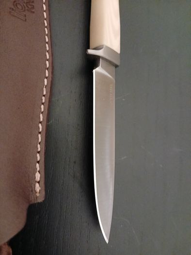 Lionsteel Ago Knife White Micarta