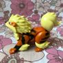 Official TOMY Arcanine & Growlithe Pokemon Figures Image 4