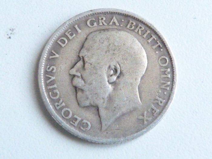 1918 silver shilling