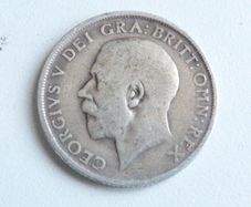 1918 silver shilling