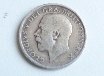 1918 silver shilling