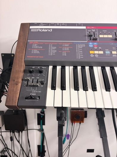 Roland Juno 106 Kiwi-106 Upgrade | 6 New Voice Chips | Fully Restored