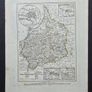 Set of 5 Antique Maps 1849 1850  Meyers Zeitung Atlas Image 6