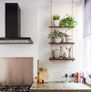 BRAND NEW 3 Tiers Rustic Wooden Wall Hanging Rope Shelf Mounted Floating Storage Unit Home Image 4