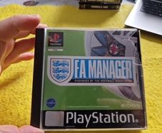 F. A. Manager PlayStation1 Ps1 PlayStation2 Ps2 Games Original