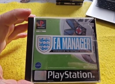 F. A. Manager PlayStation1 Ps1 PlayStation2 Ps2 Games Original
