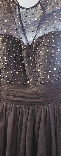 new blue evening dress