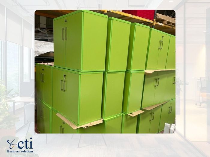 35 X Low Office Cabinets - Grade A
