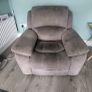 3 & 1 seater reclining sofa Image 4