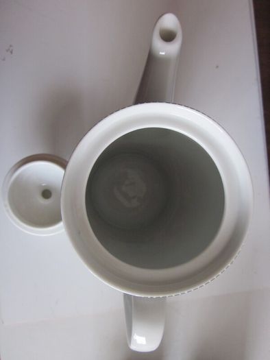 Rosenthal Porcelain Coffee Pot+Jug Onyx Design 1960s
