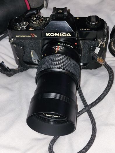 Konica camera and lenses rare
