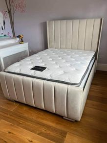 Brand New Chesterfield Beds With Ottoman Storage